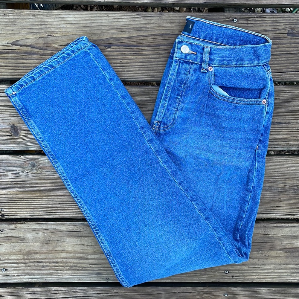 ASOS Medium Wash 90's Straight Leg Jeans
